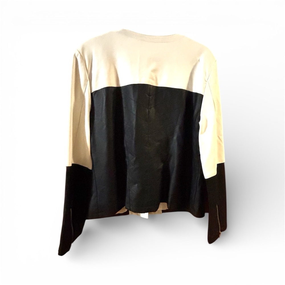 INC Black and White Jacket - Picture 4 of 5
